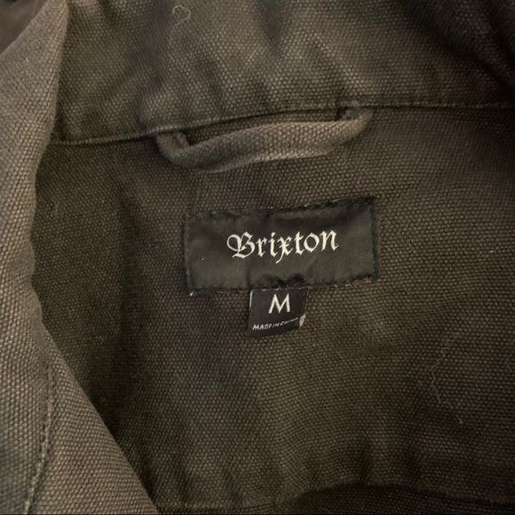 Brixton Jean Jacket Black Denim - Picture 8 of 8